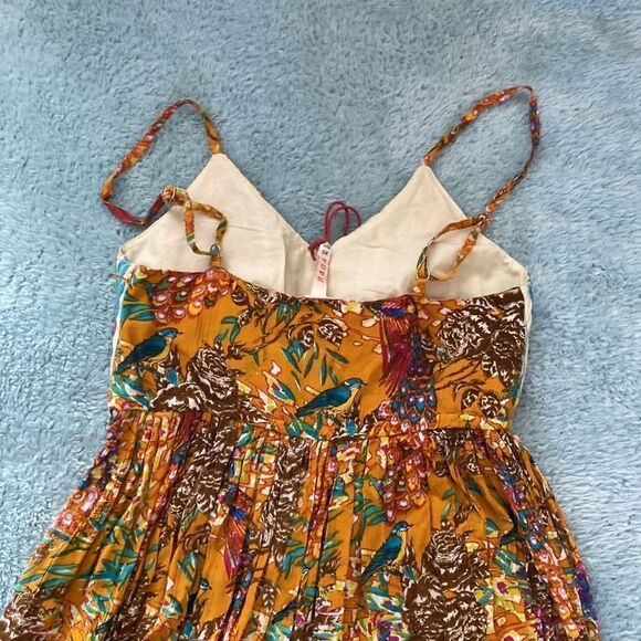 NEW Anthropology Raga Maxi Embroidered Dress - Picture 10 of 12
